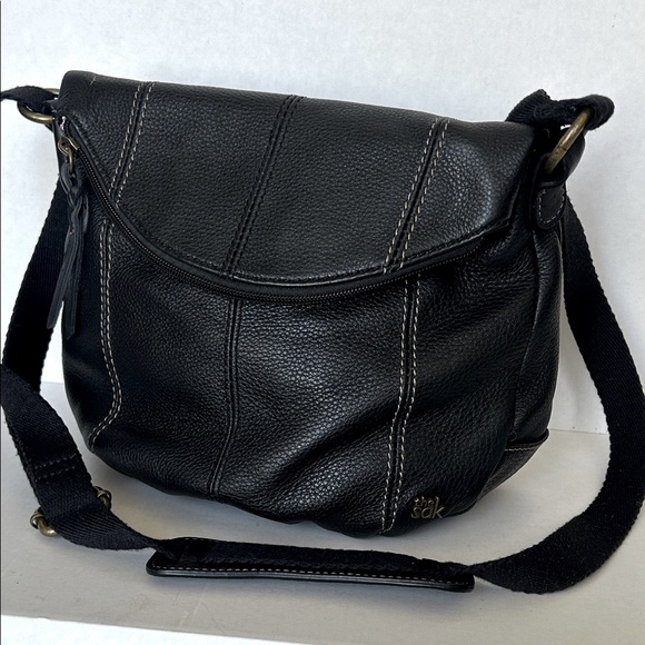 The Sak Black Crossbody Bag pre owned - Picture 1 of 16